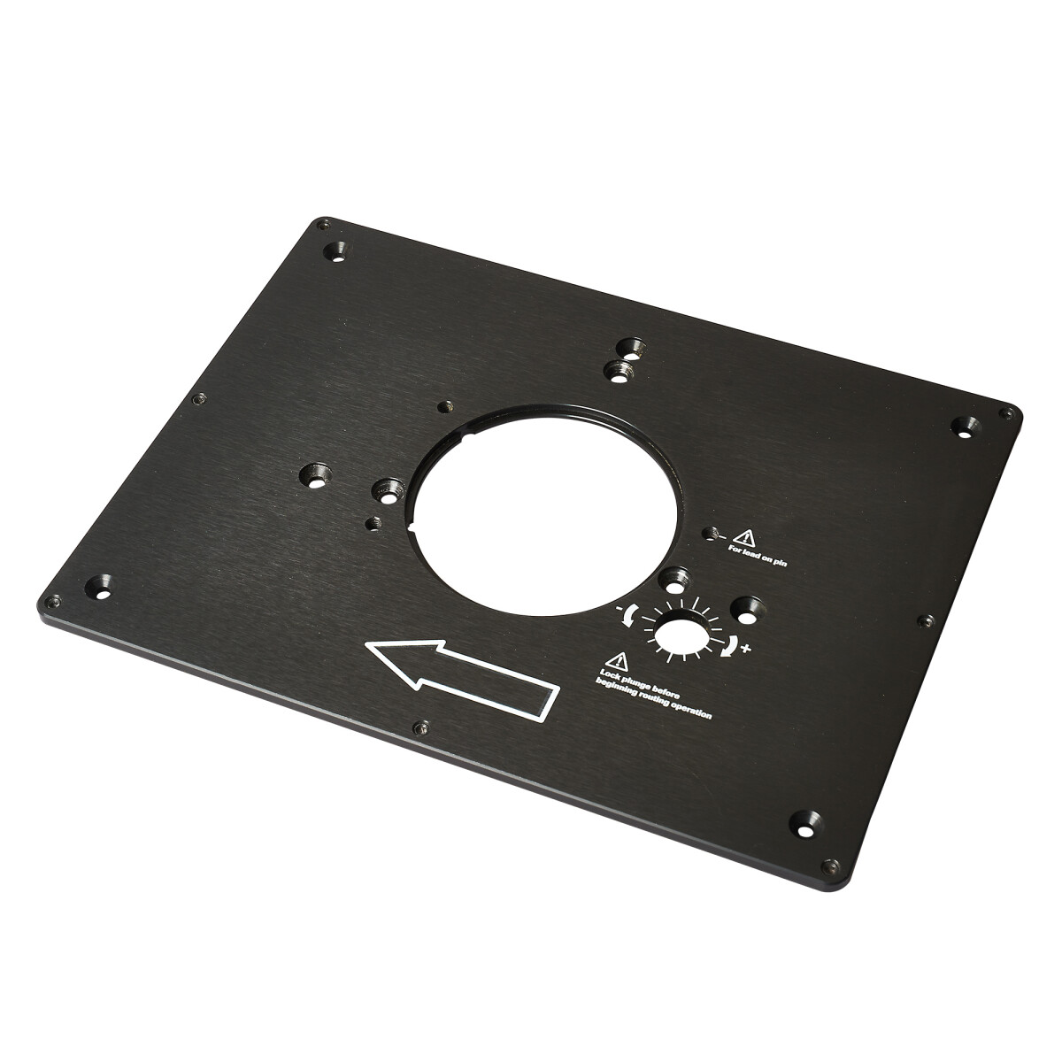 Trend RTI/PLATE/A Router table insert plate alloy