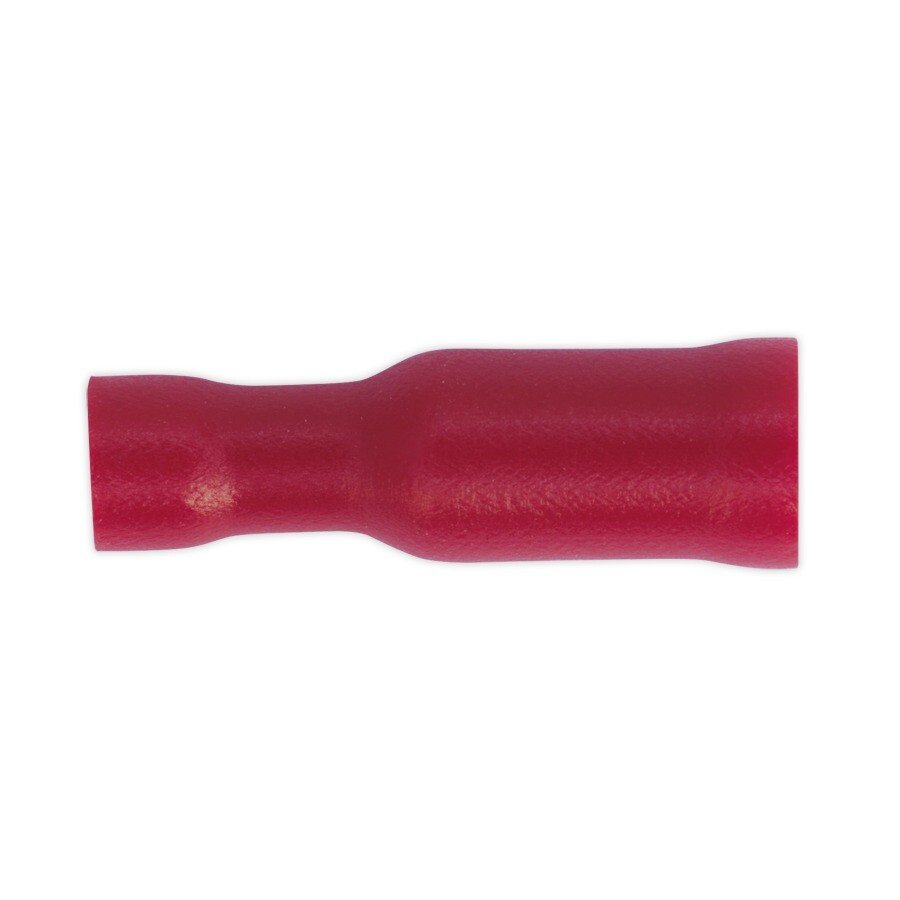Sealey RT23 Female Socket Terminal ø4mm Red Pack of 100