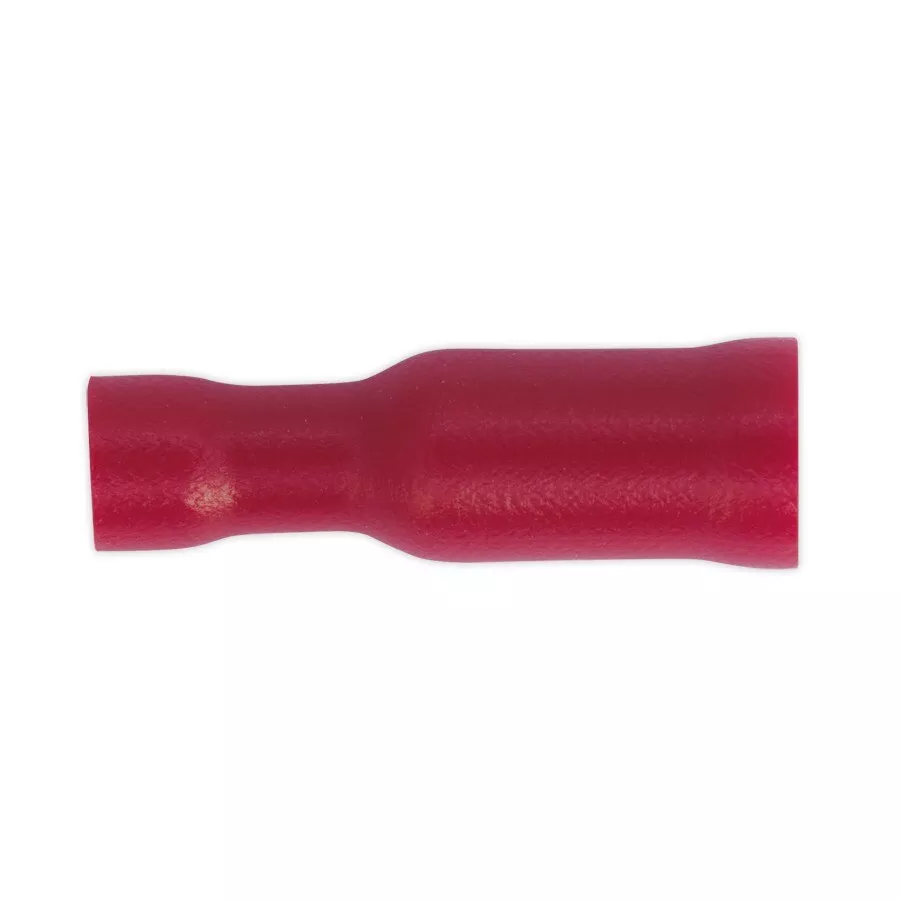 Sealey RT23 Female Socket Terminal ø4mm Red Pack of 100