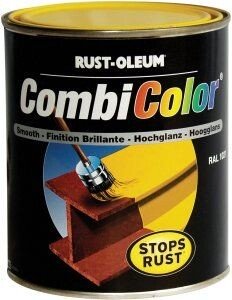 Rustoleum 7345.0.75 CombiColor 3-in-1 Primer/Finish Hammertone Gold 750ml
