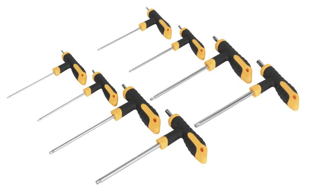 Sealey S01070 T-Handle TRX-Star Key Set 8pc