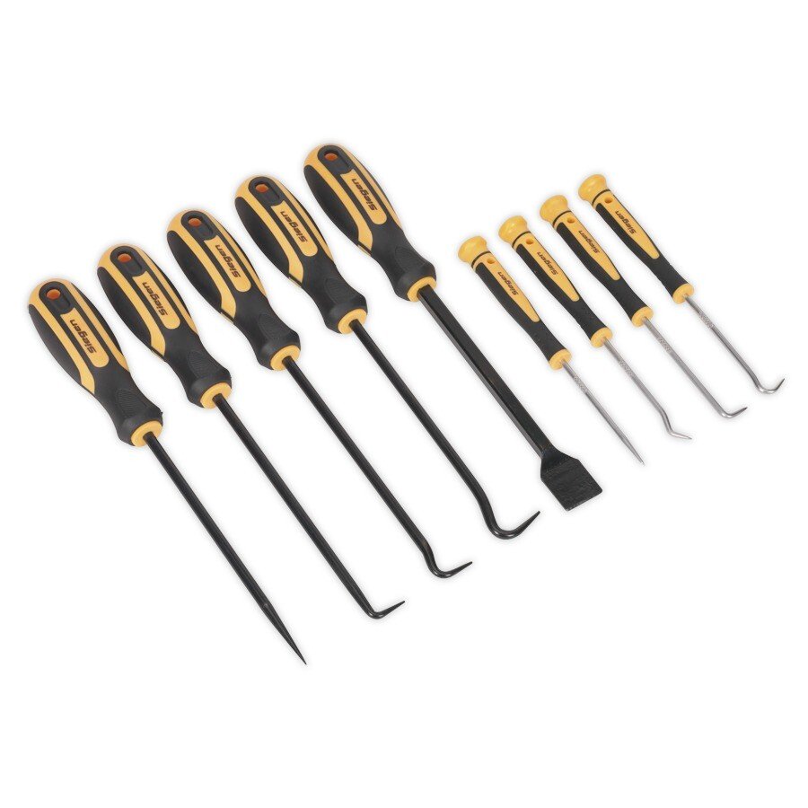Sealey S01103 Scraper & Hook Set 9pc
