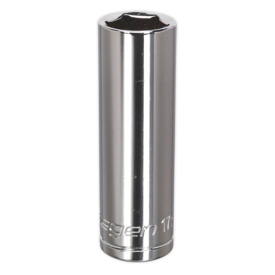 Sealey S0673 WallDrive Socket 17mm Deep 1/2"Sq Drive