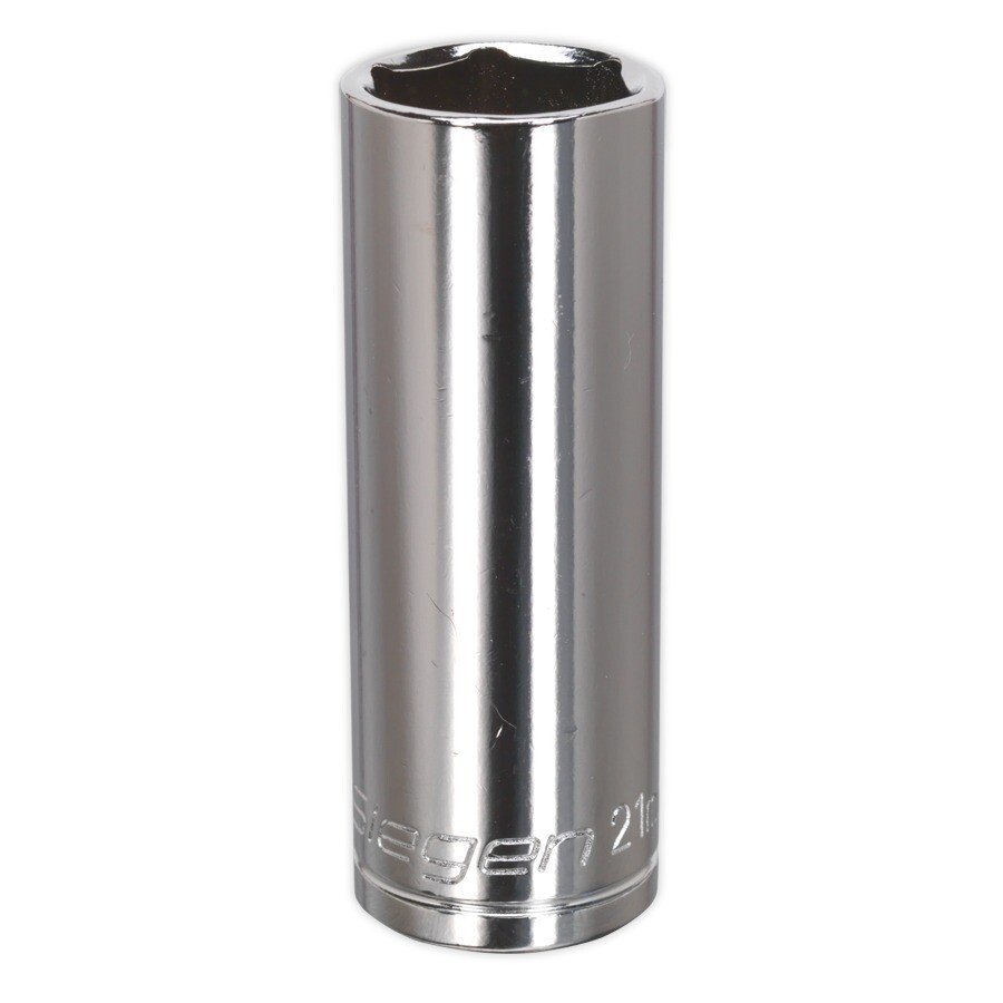Sealey S0676 WallDrive Socket 21mm Deep 1/2"Sq Drive