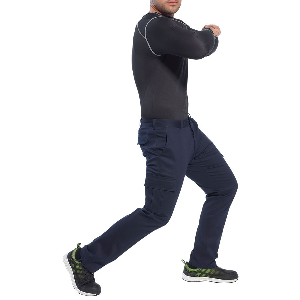 Portwest S231 Stretch Slim Combat Trouser Workwear Regular Leg Length