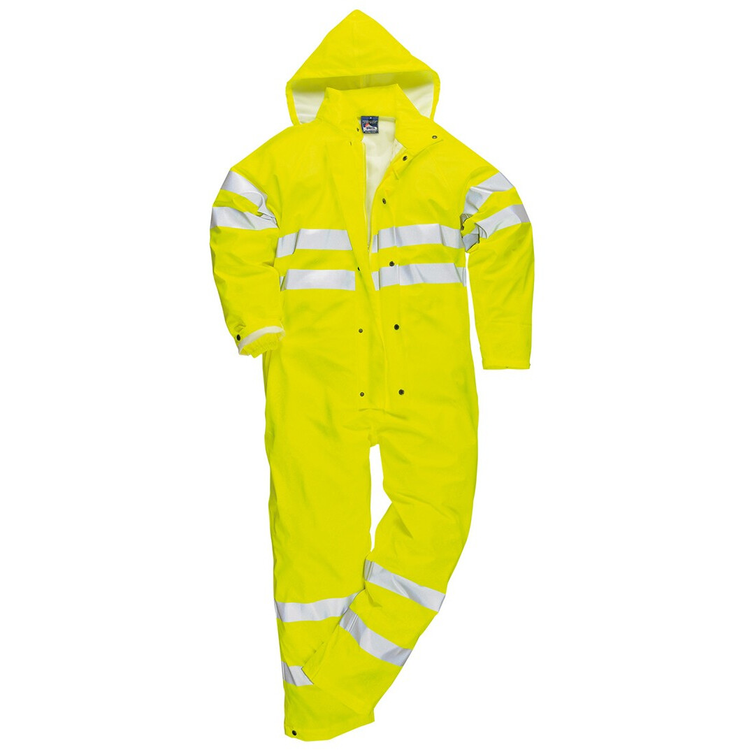 PORTWEST Sealtex Ultra Reflective Trousers Waterproof Elasticated Safety S493 