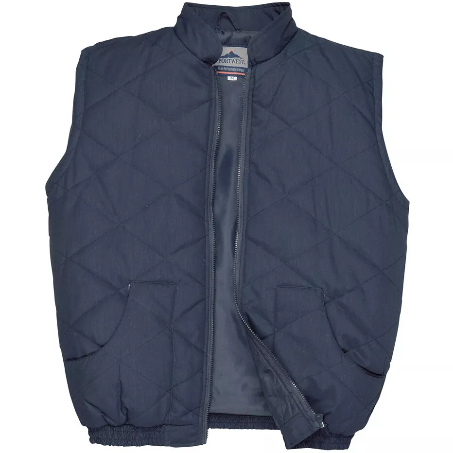 Portwest S412 Glasgow Workwear Bodywarmer - Navy Blue