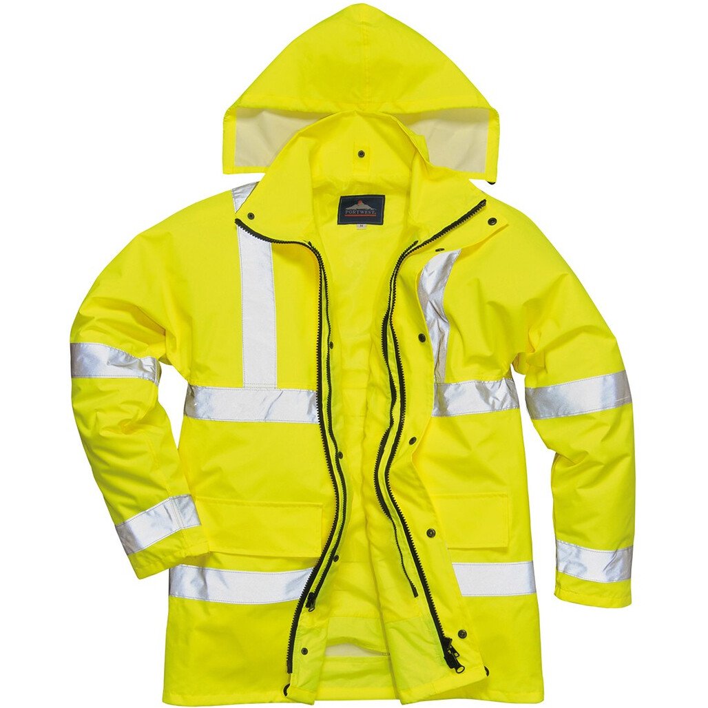 Portwest S468 Hi-Vis 4-in-1 Traffic Jacket - Yellow