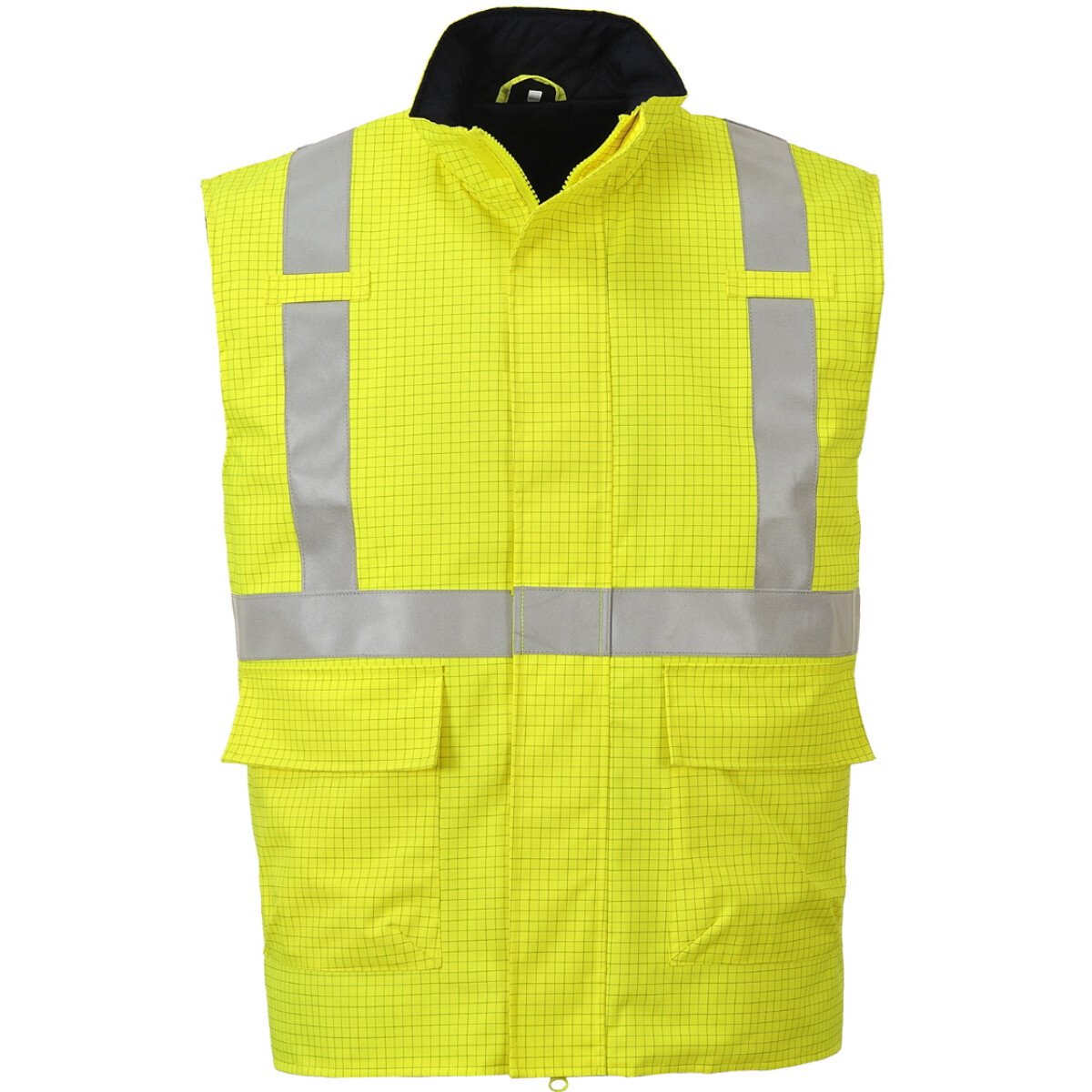 Portwest S776 Bizflame Rain Hi-Vis Antistatic Flame-Resistant Bodywarmer