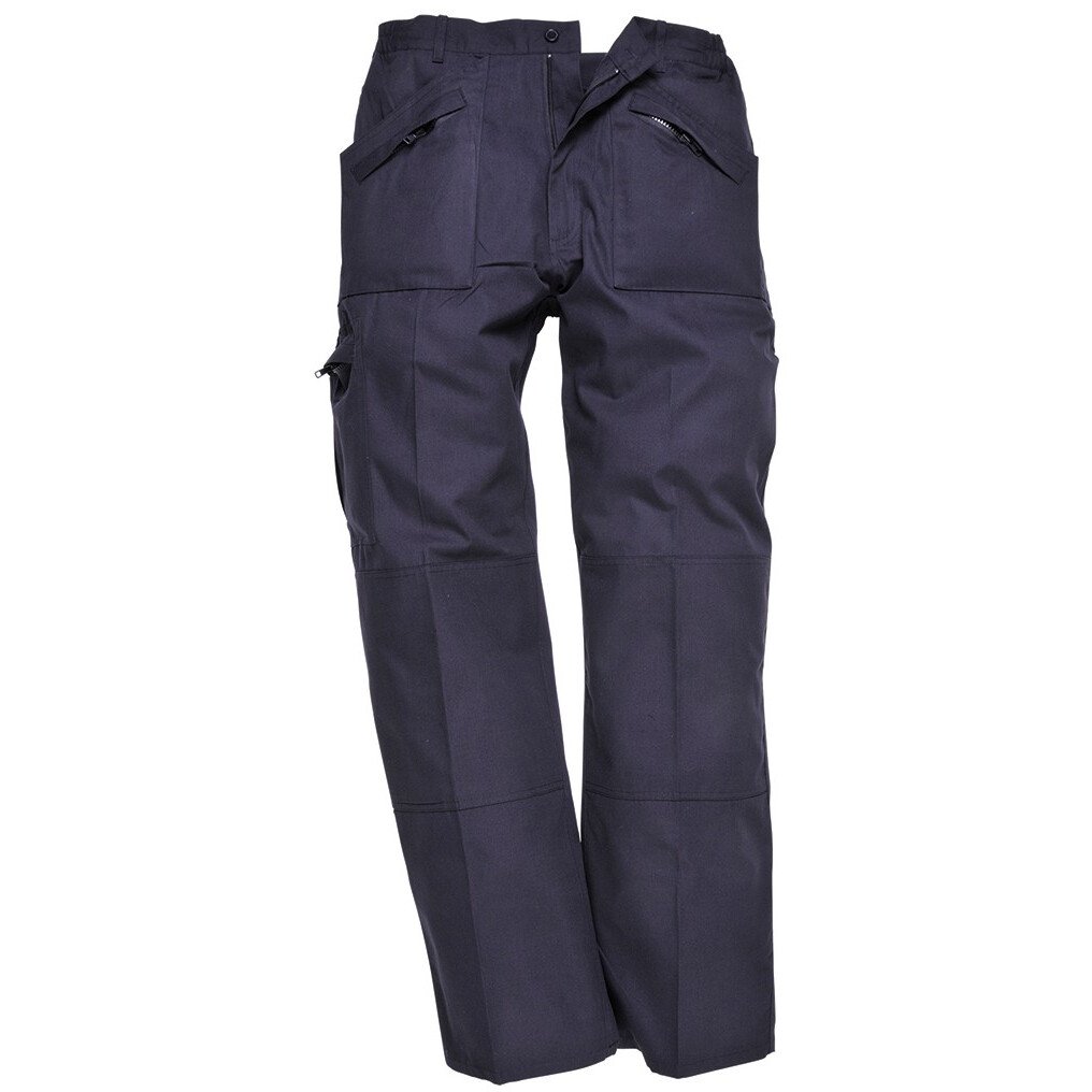 Portwest S787 Classic Action Trousers - Texpel Finish - Navy - Regular Leg Length