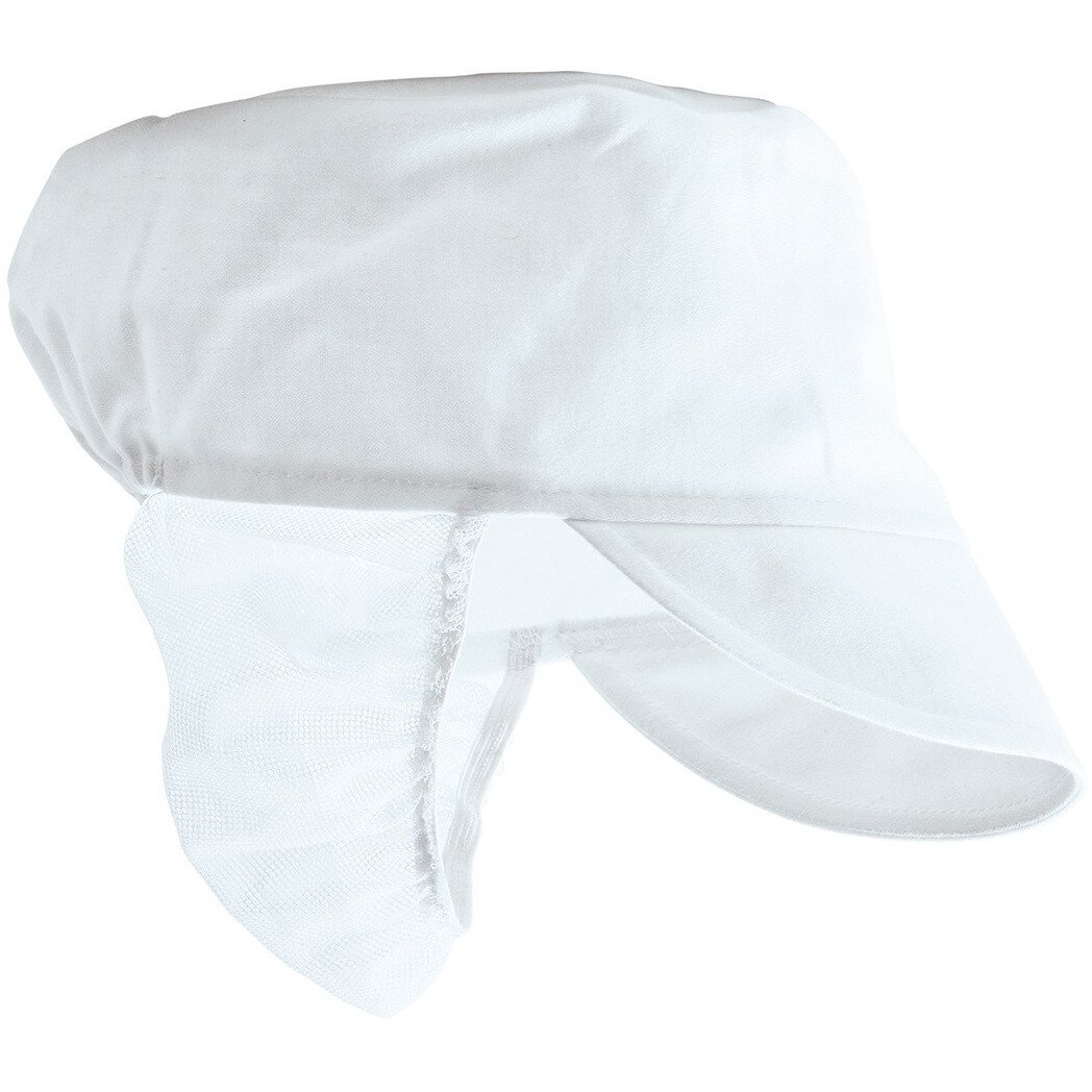 Portwest S896 Chefswear Snood Cap - One Size - White