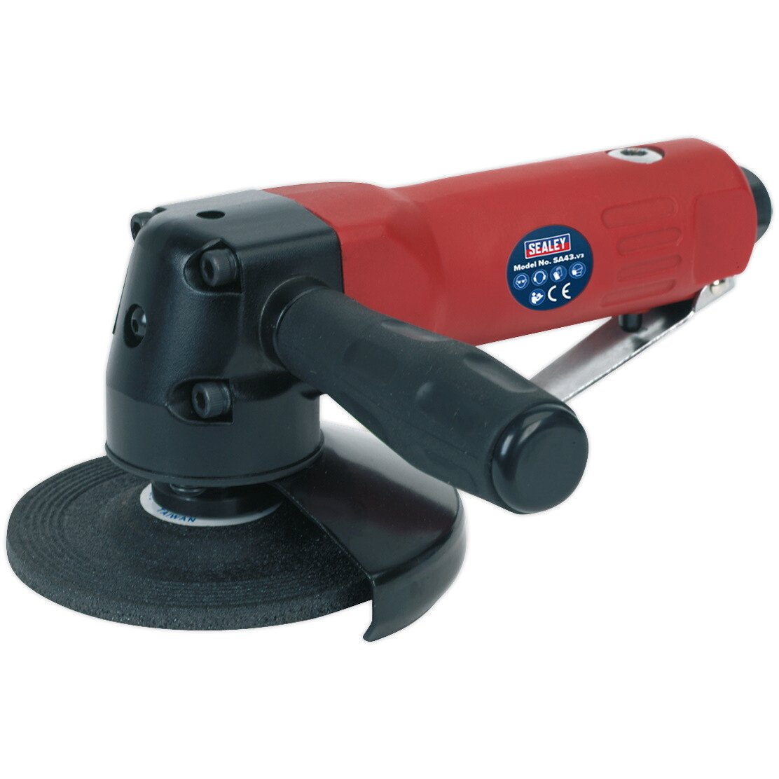 Sealey SA43 Air Angle Grinder 100mm Heavy-Duty