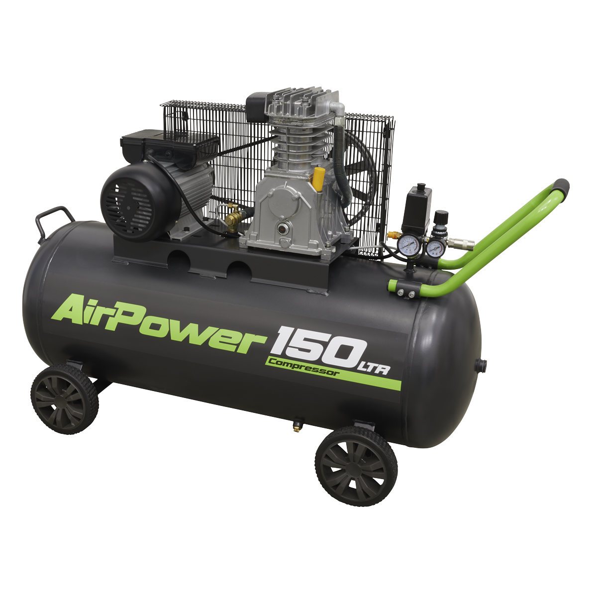 Sealey SAC15030B Air Compressor 150L Belt Drive 3hp