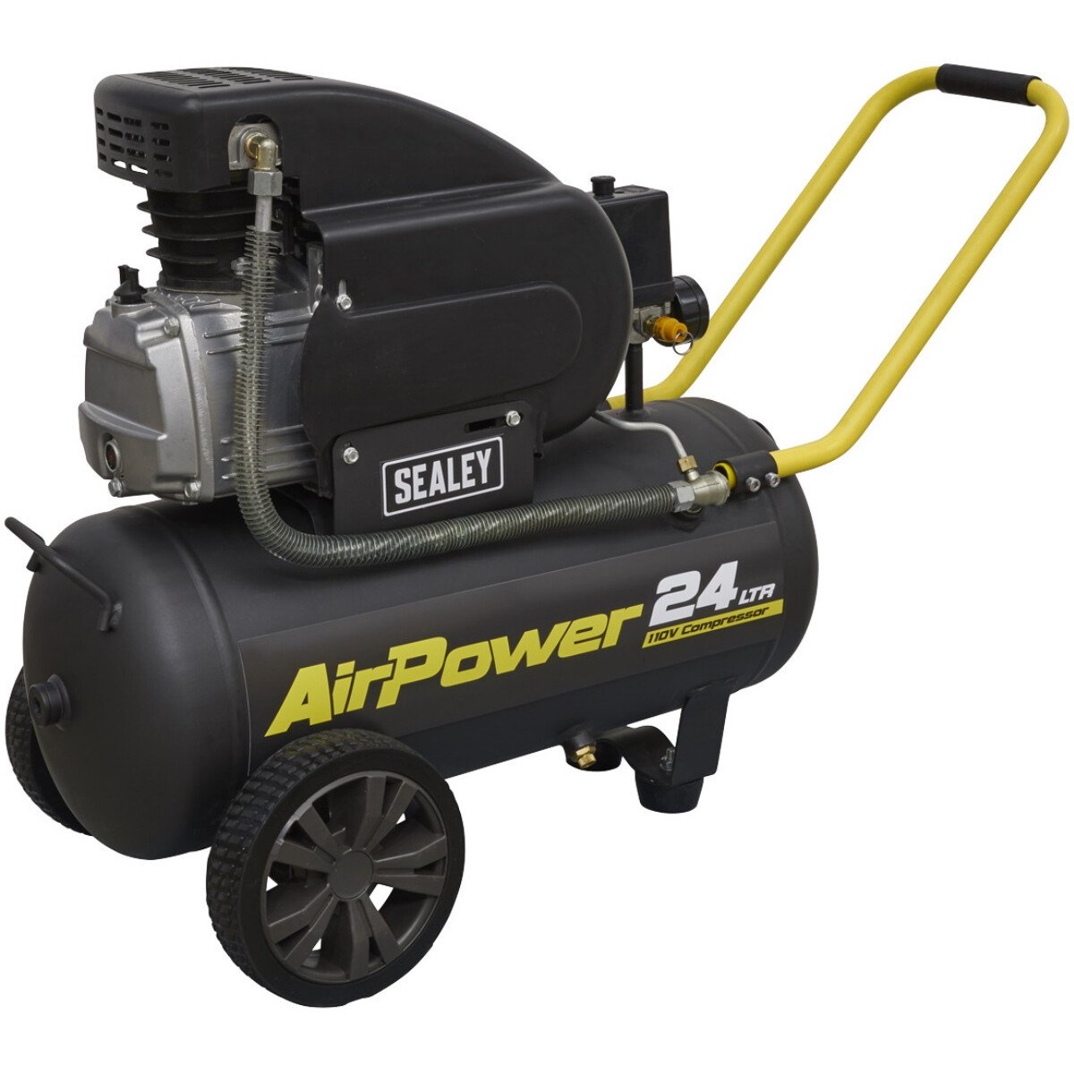 Sealey SAC2420E110V Compressor 24ltr Direct Drive 2hp 110V
