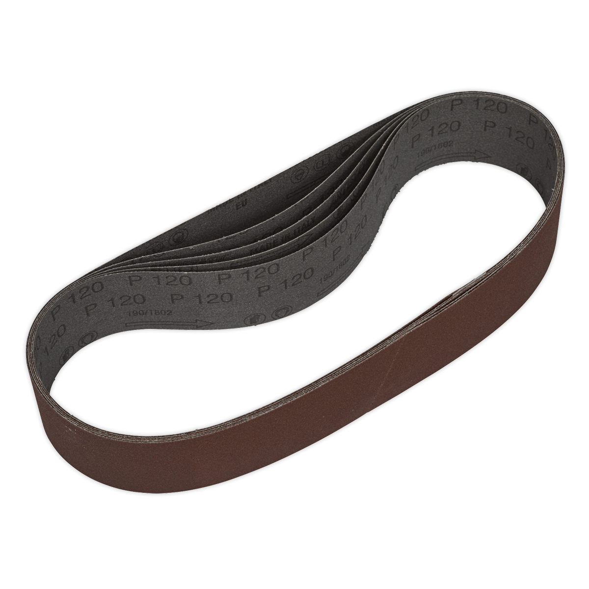 Sealey SB005 Sanding Belt 50 x 686mm 120Grit Pack of 5