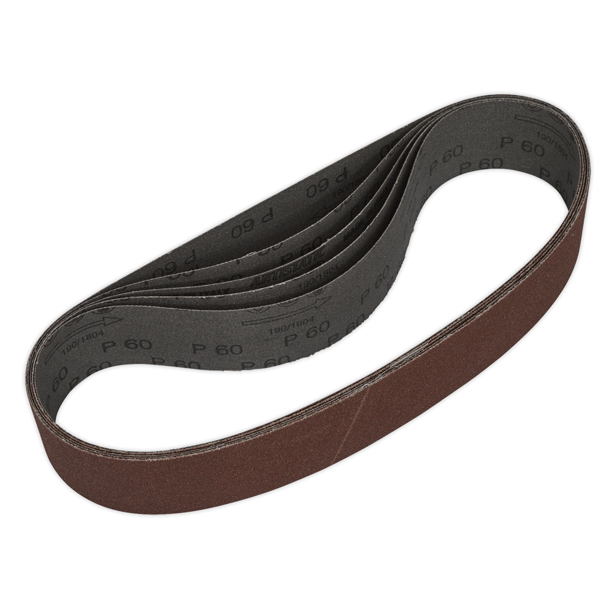 Sealey SB006 Sanding Belt 50 x 686mm 60Grit Pack of 5
