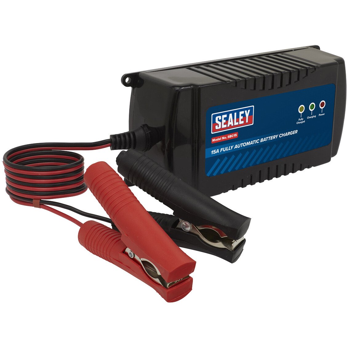 Sealey SBC15 Battery Charger 12V 15A Fully Automatic