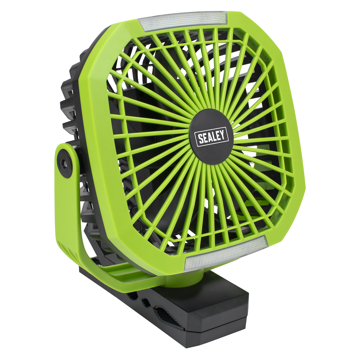 Sealey SCF8WL 4-Speed Portable Clip Fan with Worklight 8"