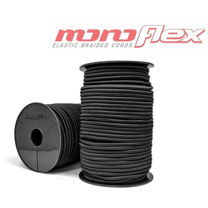RD19555BLK 8mm Black Monoflex® Polypropylene Shock Cord 100m