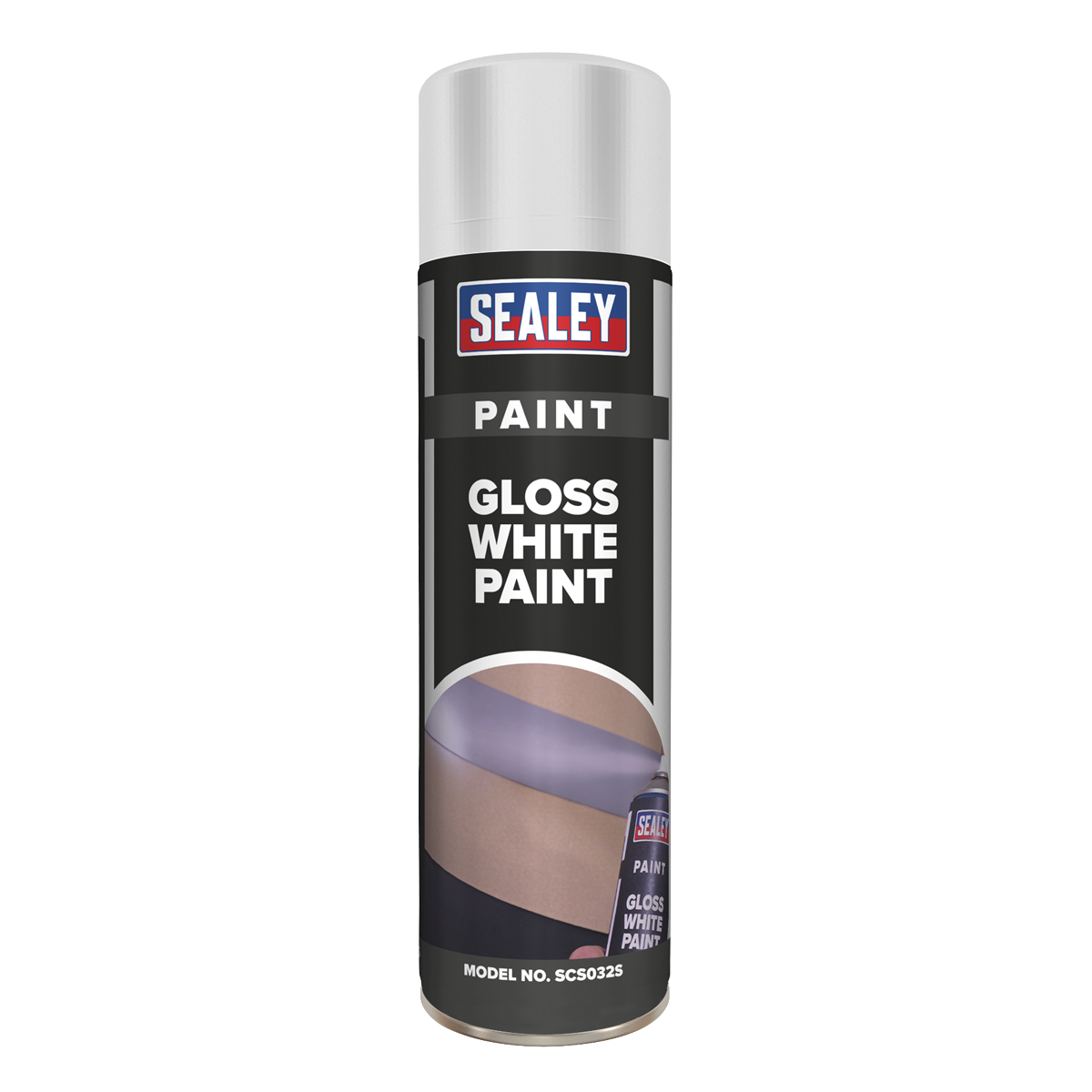 Sealey SCS032S White Gloss Paint 500ml