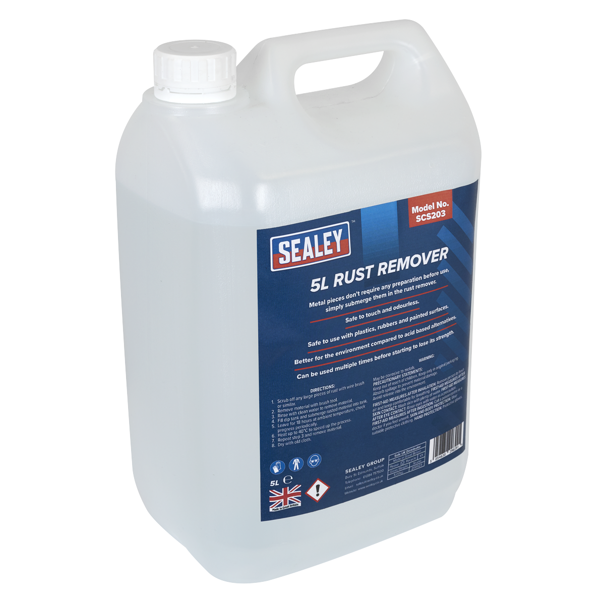 Sealey SCS203 Rust Remover 5L