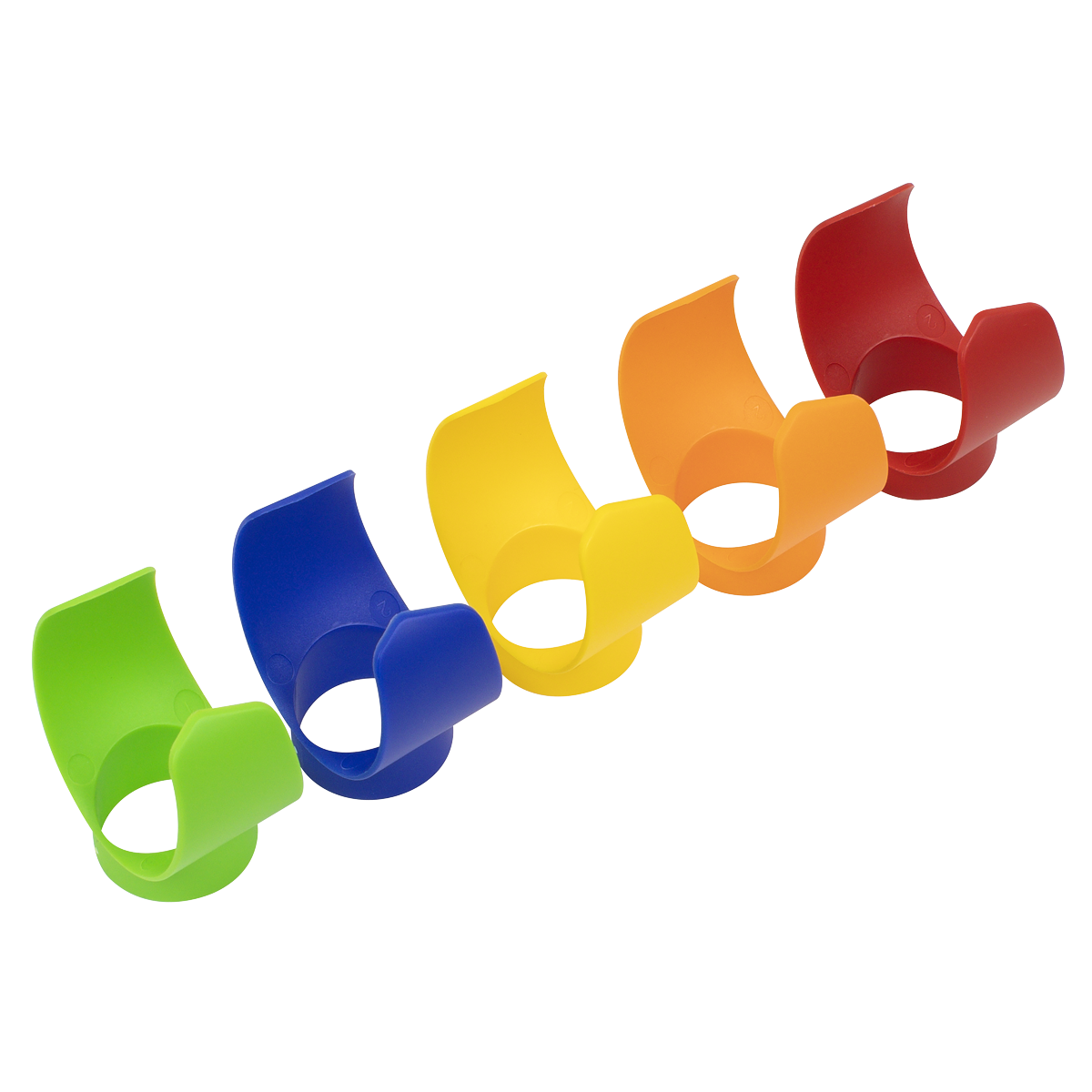 Sealey SCSGC Pressure Sprayer Colour-Coded Caps 5pc