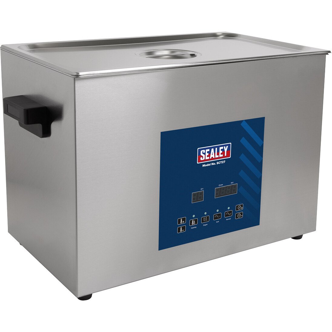 Sealey SCT27 Ultrasonic Parts Cleaning Tank 27L