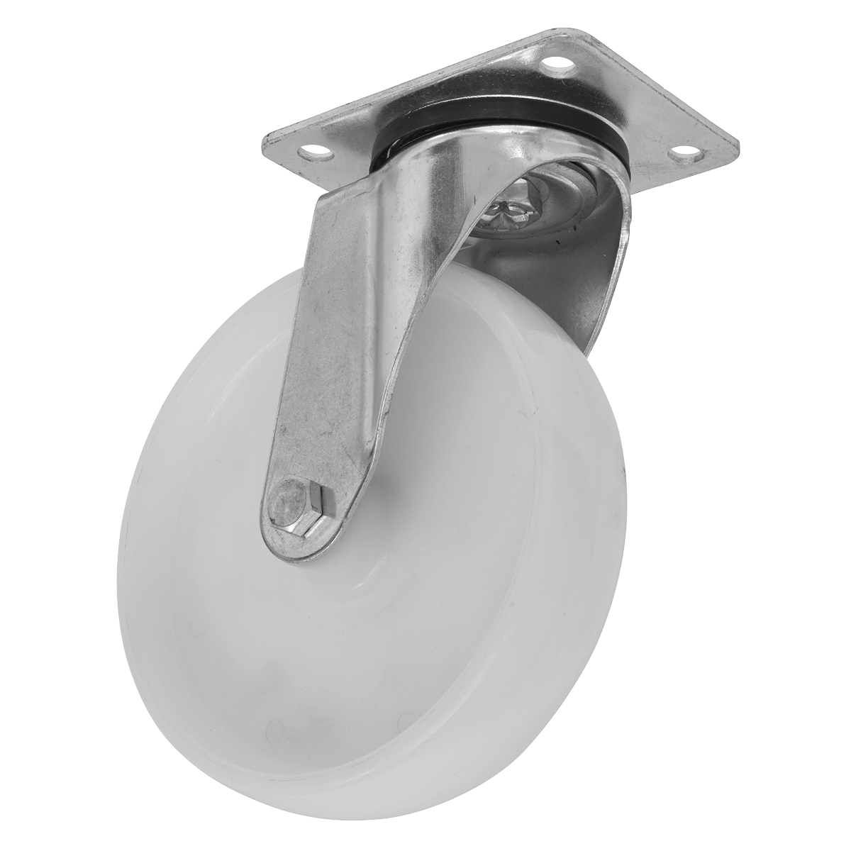 Sealey SCW4100SPEM Heavy-Duty Nylon Swivel Castor Wheel ø100mm - Trade