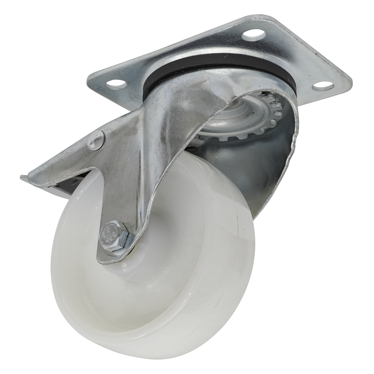 Sealey SCW4100SPL Castor Wheel Swivel Plate with Total Lock ø100mm