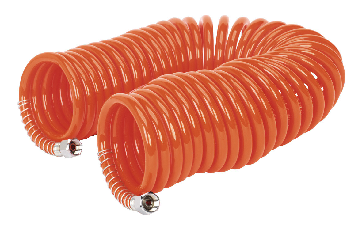 Sealey AH10C/6 Coiled Air Hose 10mtr x ø6mm 1/4BSP from Lawson HIS