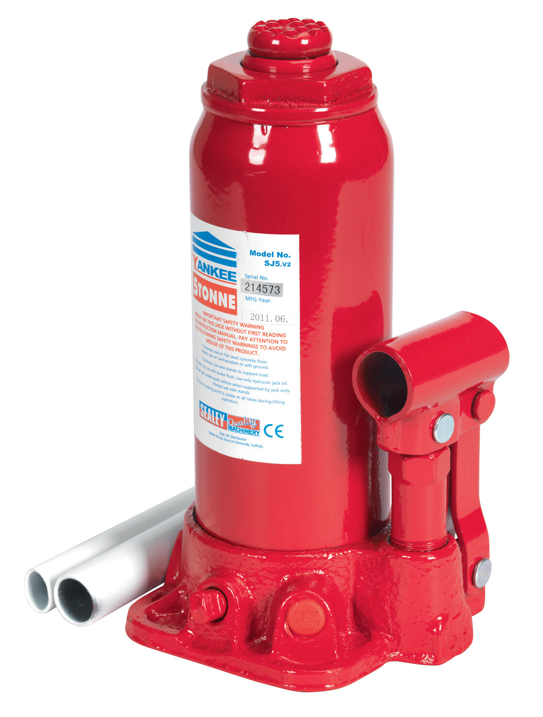 Sealey SJ5 Bottle Jack Yankee 5ton