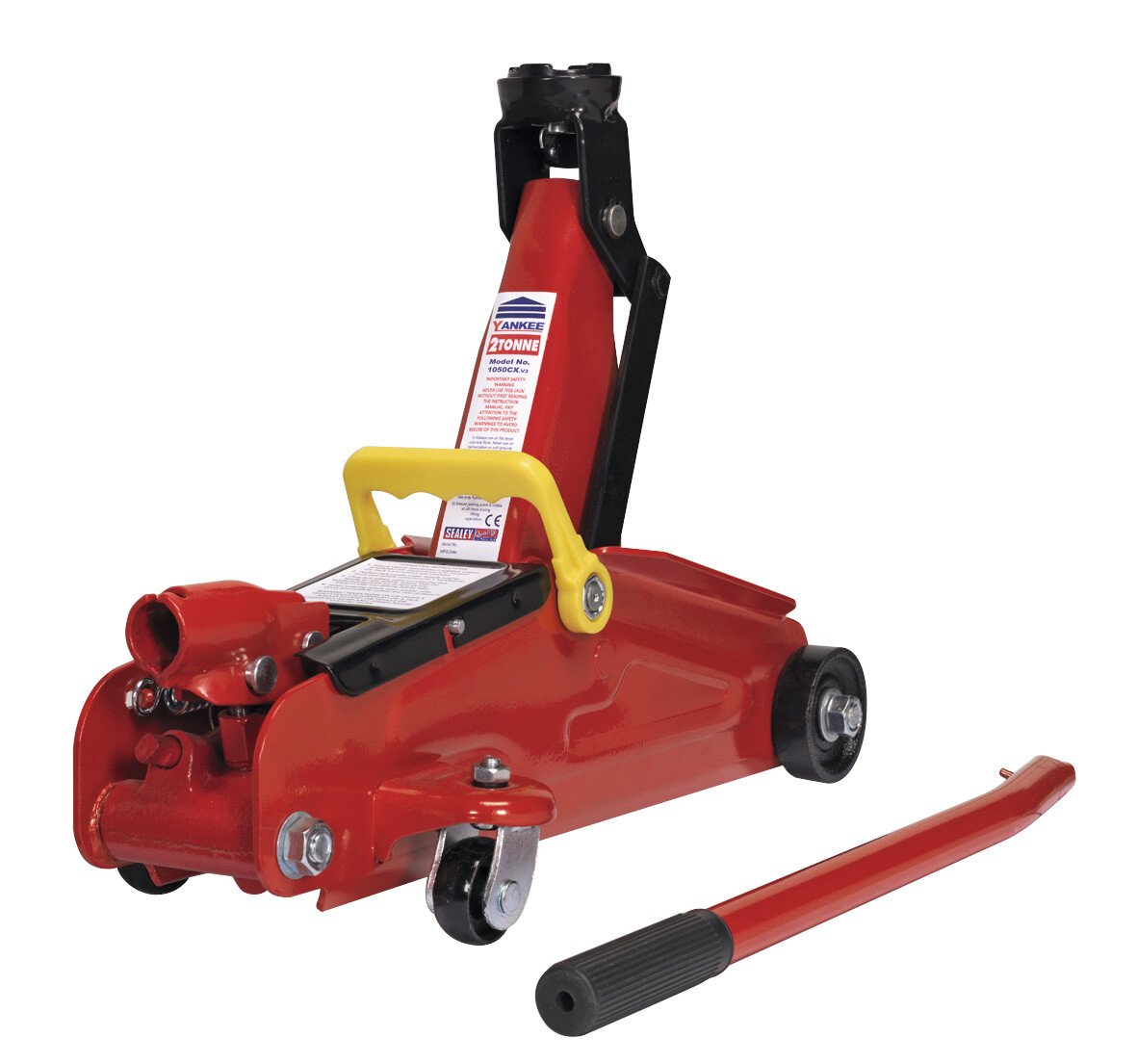 Sealey 1050CX Trolley Jack Yankee 2 Tonne Short Chassis