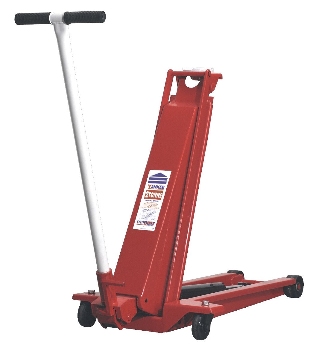 Sealey 2200HL Trolley Jack Yankee 2 Tonne High Lift Low Entry