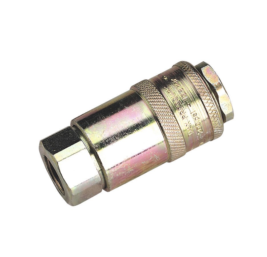 Sealey AC13BP Coupling Body Female 1/4"BSP Pack of 50