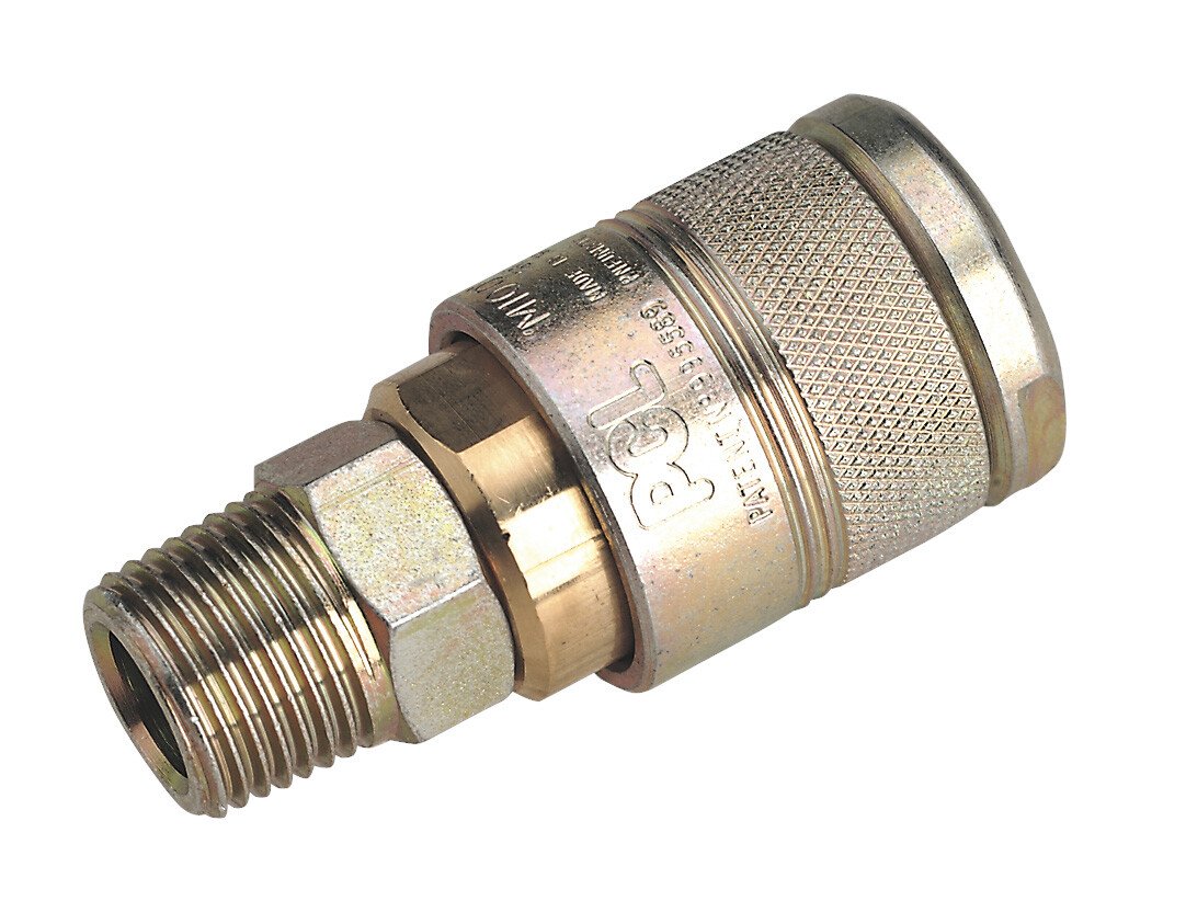Sealey AC23 Coupling Body Male 1/2"BSPT