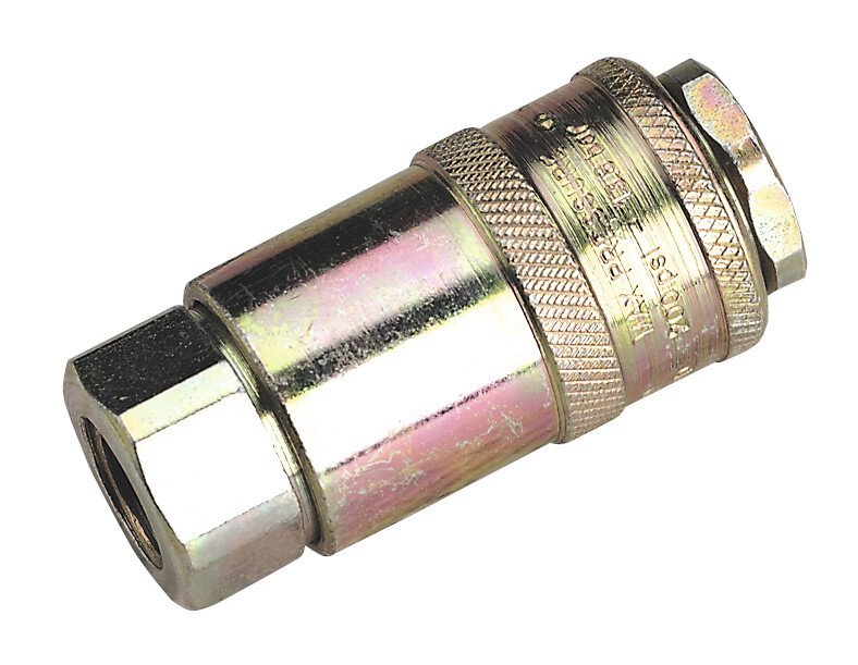 Sealey ACP13 Coupling Body Female 1/4"BSP Pack of 5