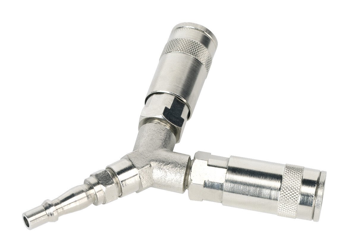Sealey ACX55 Y Adaptor with Twin Coupling Bodies