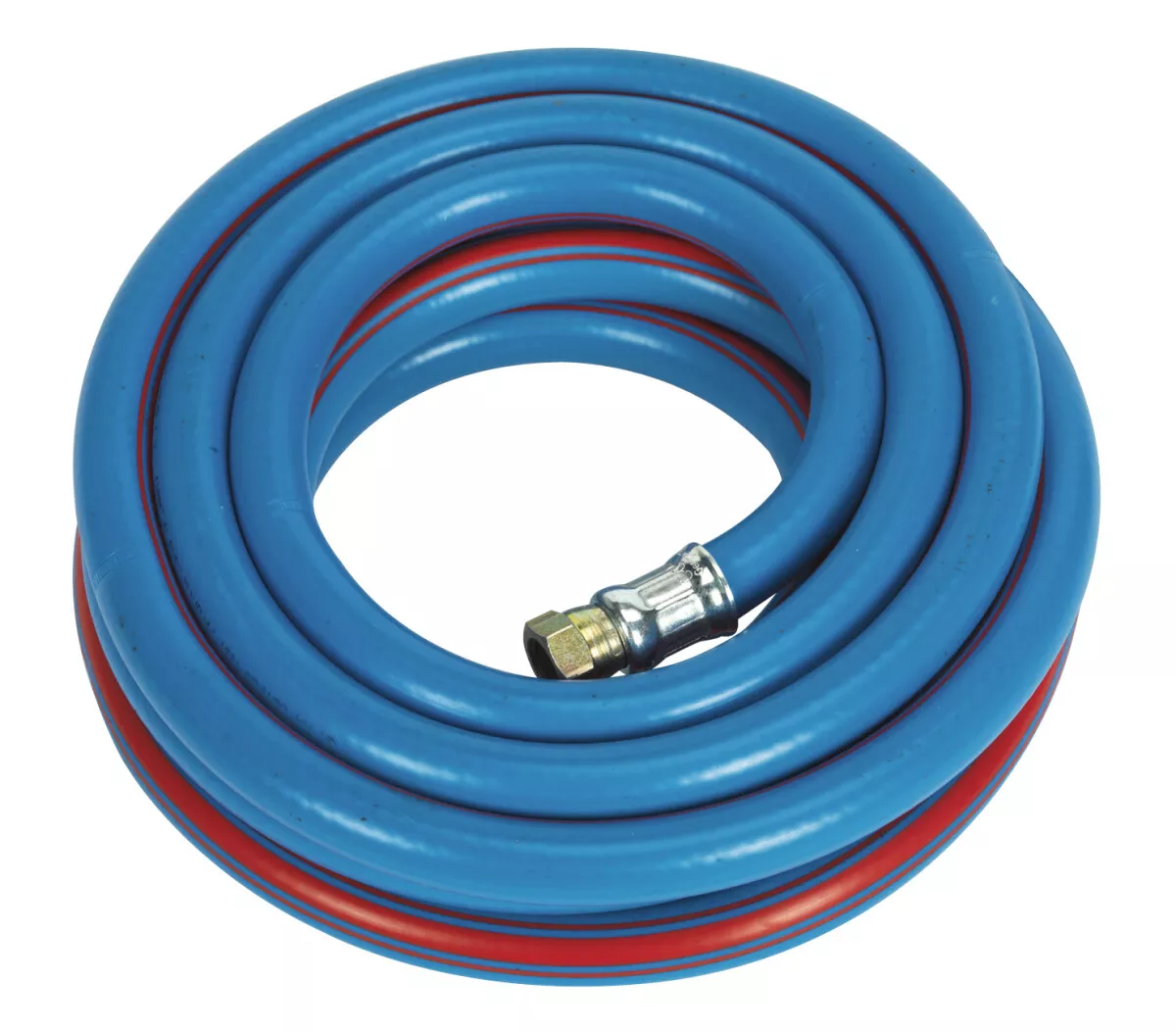 Sealey AH5R/38 Air Hose 5mtr x ø10mm with 1/4"BSP Unions Extra Heavy-Duty