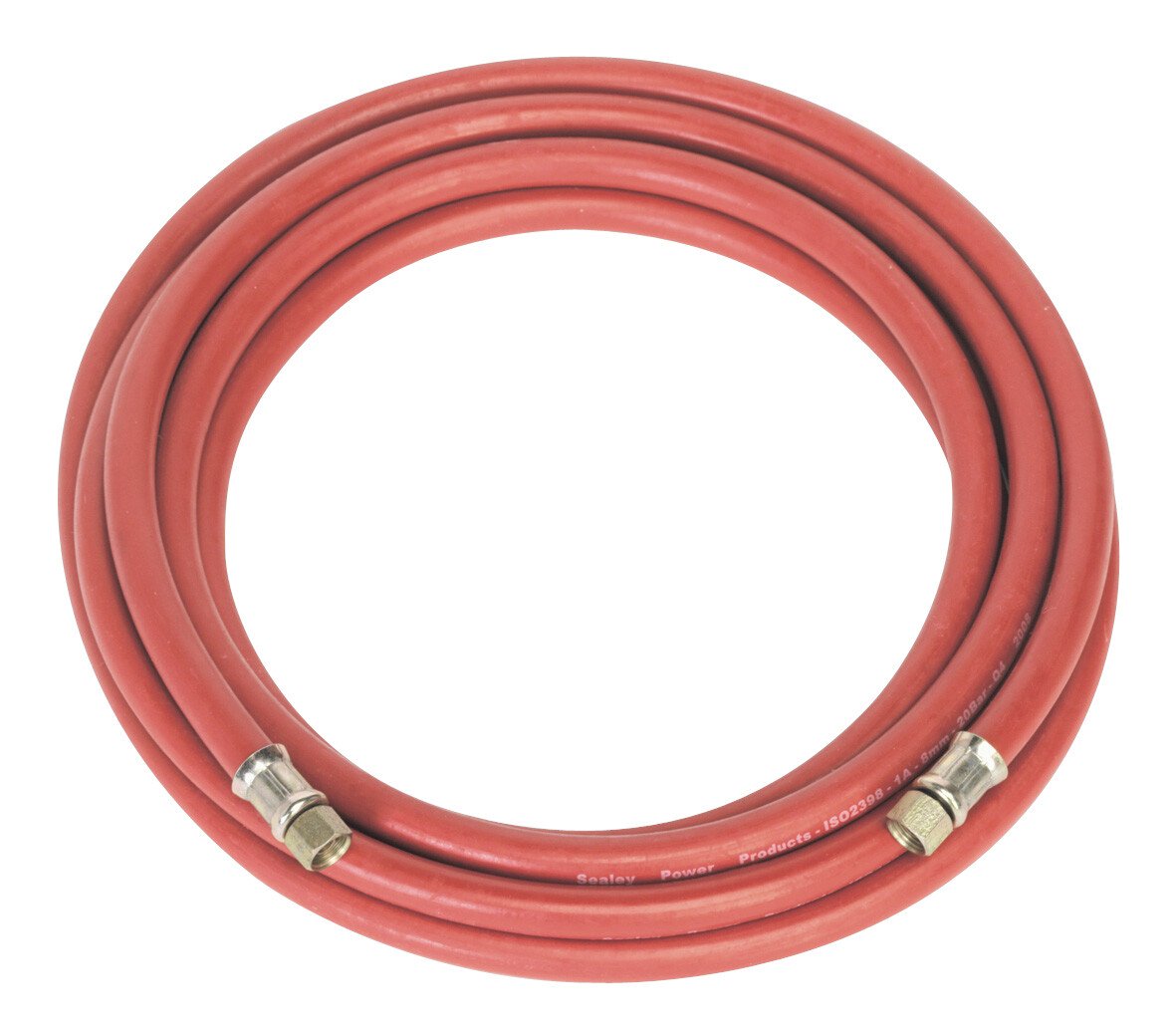 Sealey AHC5 Air Hose 5mtr x ø8mm with 1/4"BSP Unions
