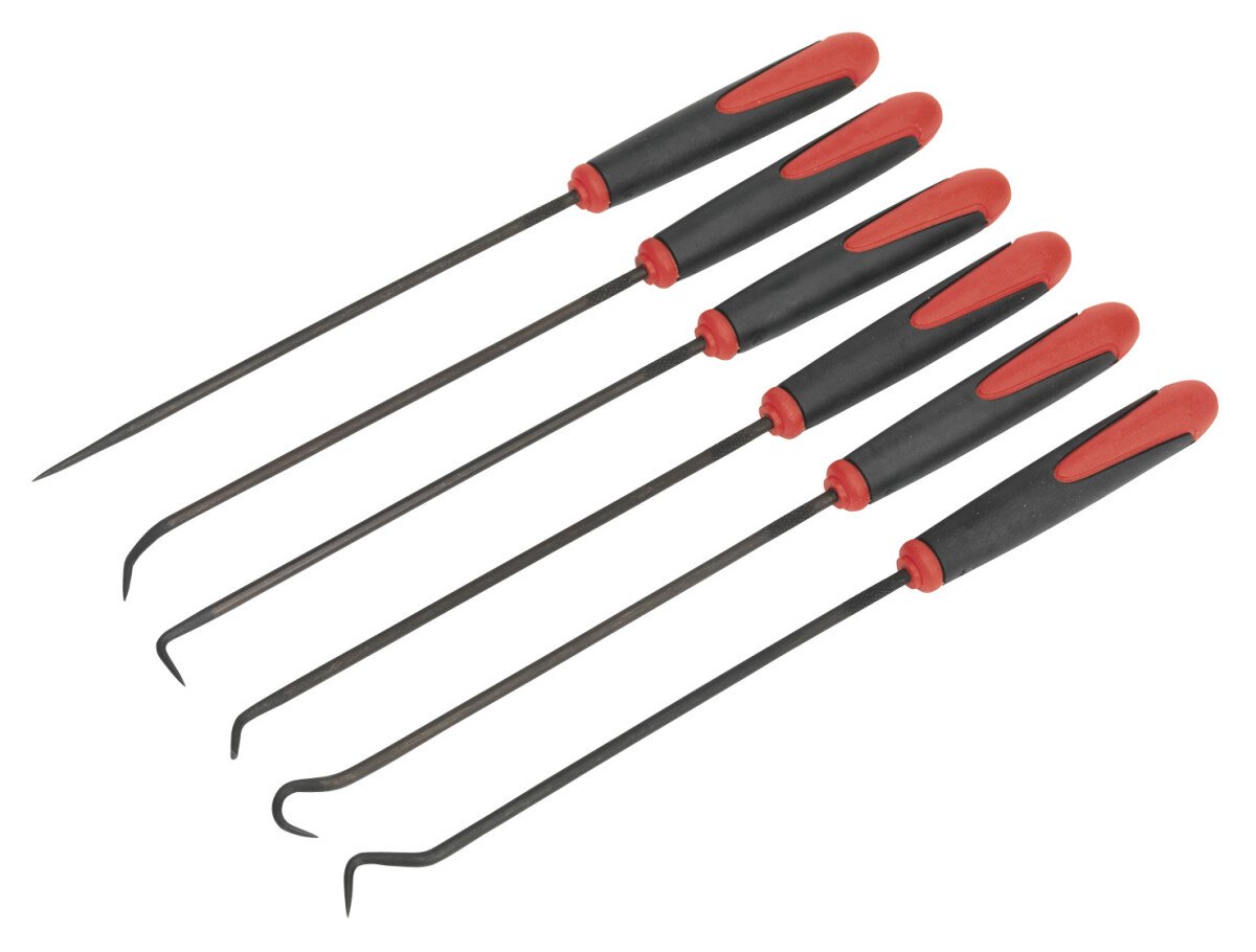 Sealey AK5215 Pick & Hook Set 6pc Extra-Long