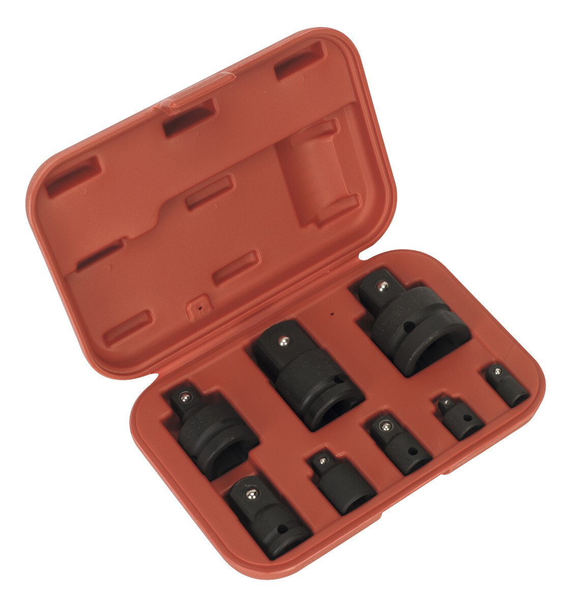Sealey AK5900B Impact Socket Adaptor Set in Storage Case 8 Piece