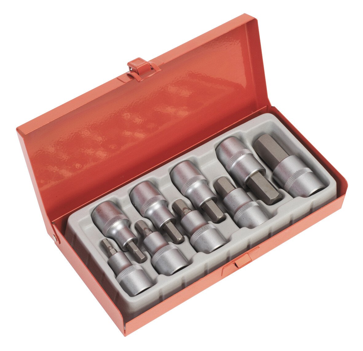 Sealey AK620 Hex Key Socket Set 9 Piece 1/2" Drive