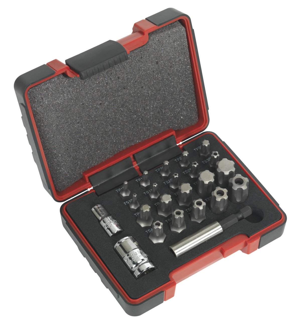 Sealey AK6226 TRX-P & Security TRX-TS Bit Set 23 Piece 1/4" & 3/8" Drive