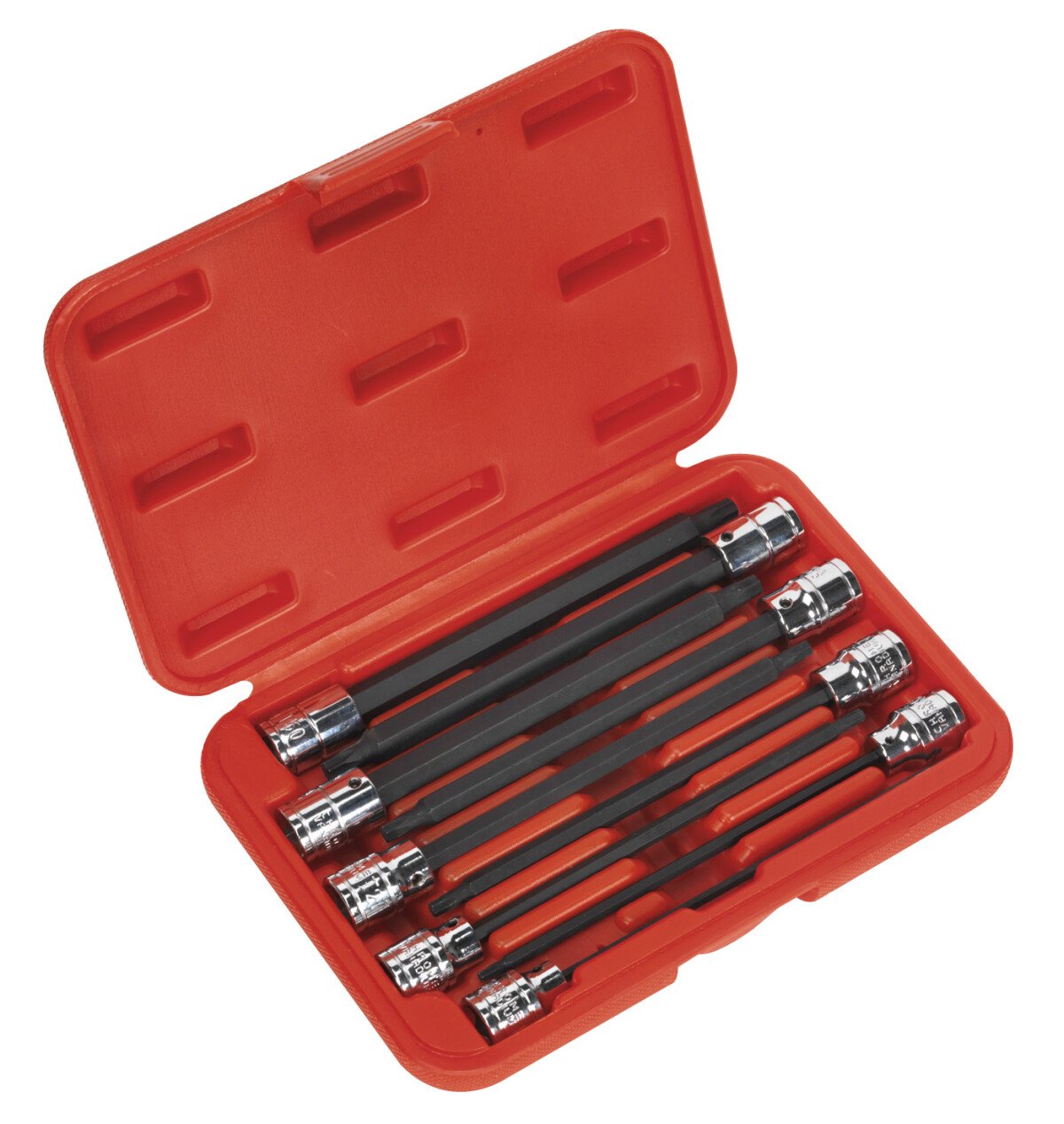 Sealey AK62261 TRX-Star Socket Bit Set 9pc 3/8"Sq Drive 150mm