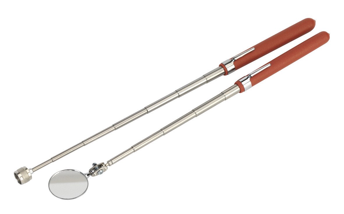 Sealey AK6527 Telescopic Magnetic Pick-Up & Mirror Set 2 Piece