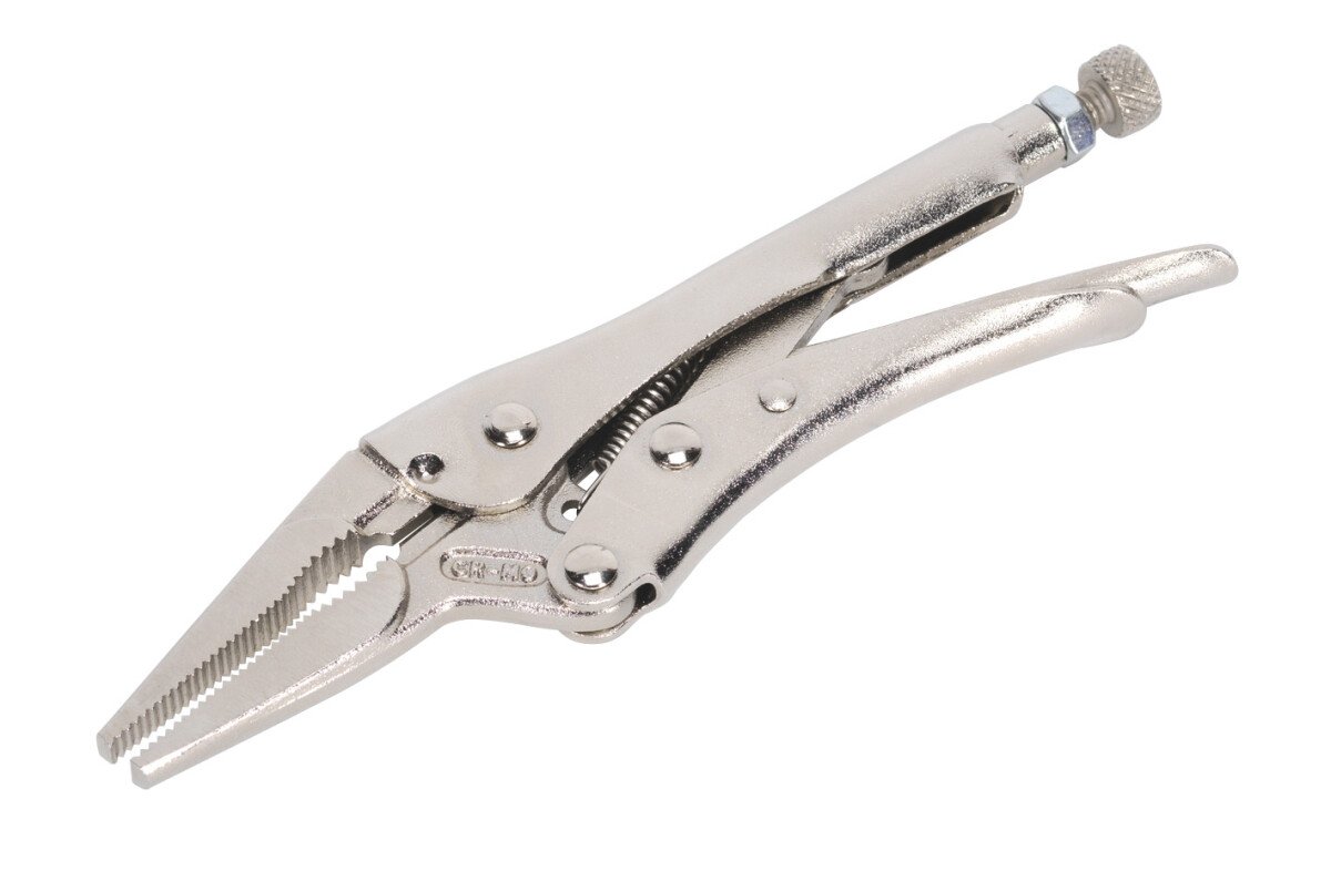 Sealey AK6824 Locking Pliers Long Nose 165mm 0-55mm Capacity