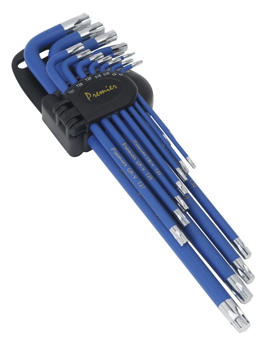 Sealey AK7165 TRX-Star Key Set 13 Piece Anti-Slip Extra-Long