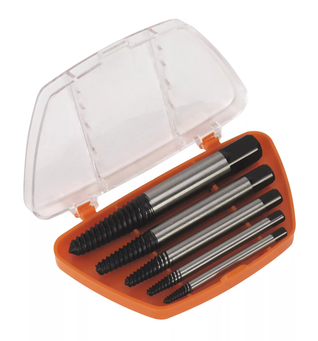 Sealey AK722 Screw Extractor Set 5 Piece Helix Type