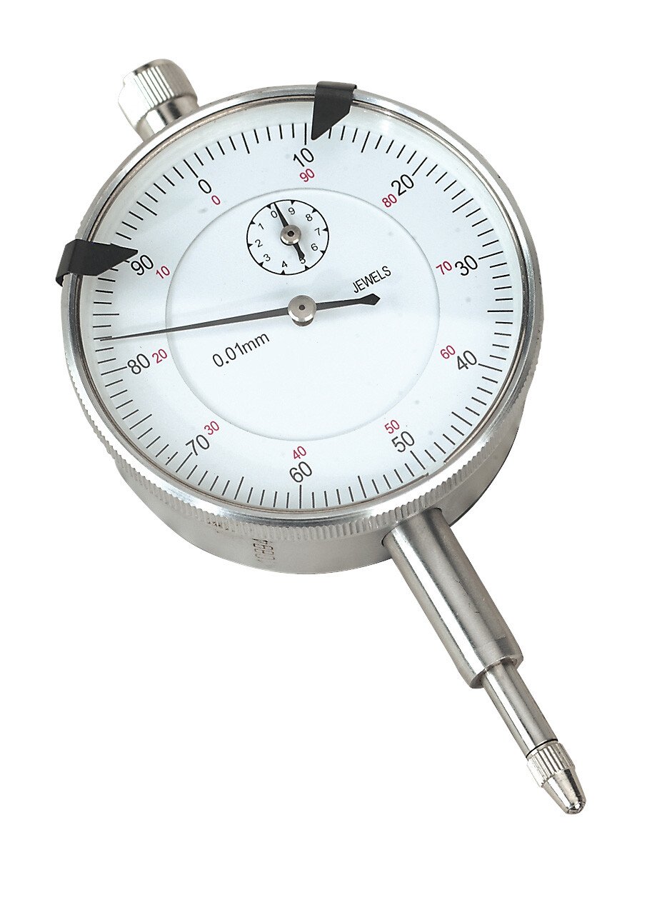Sealey AK961M Dial Gauge Indicator 10mm Travel Metric