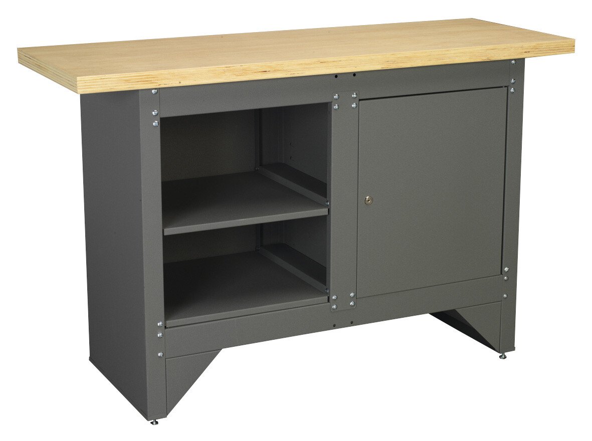 Sealey AP2010 Workbench with Cupboard Heavy-Duty